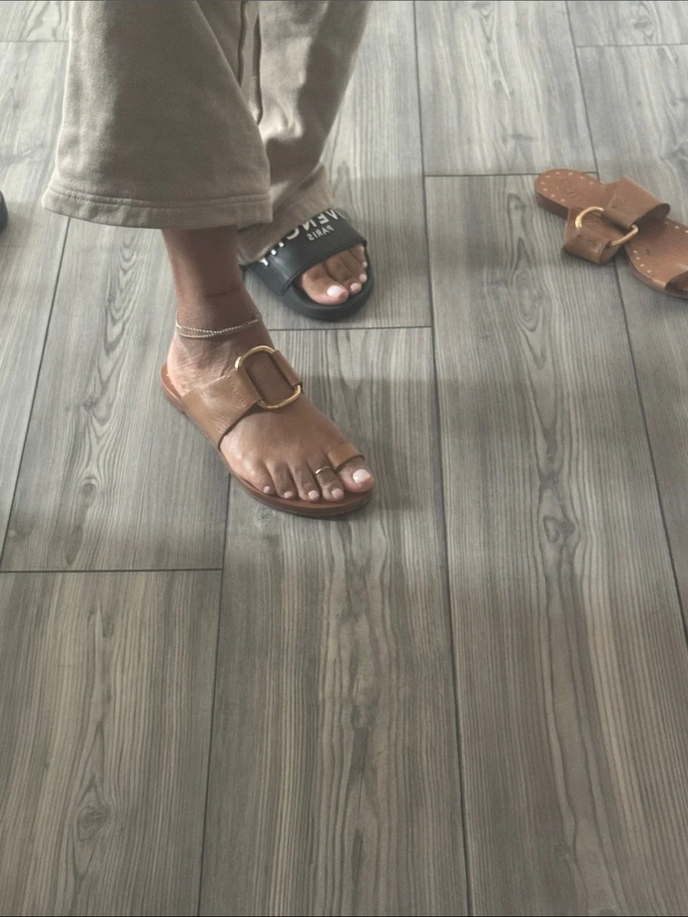 Tory Burch Brown Leather Sandal Sz. 8.5